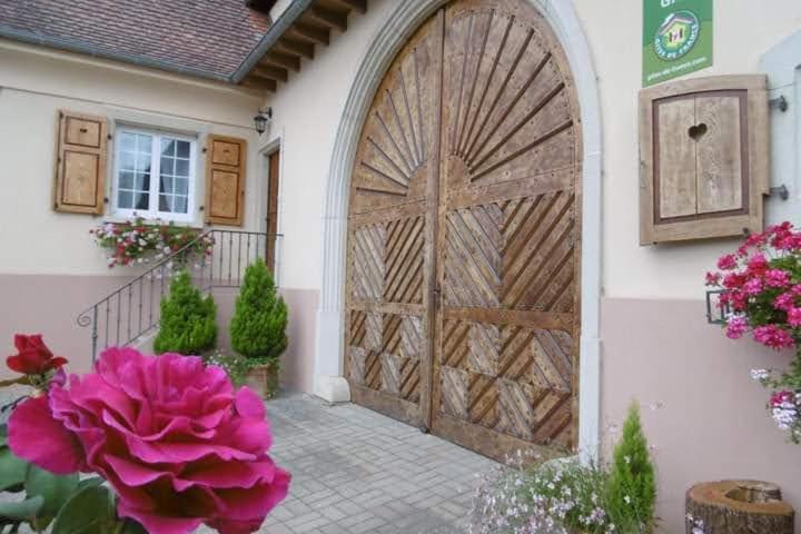 Gites Les Cocottes Zellwiller Esterno foto