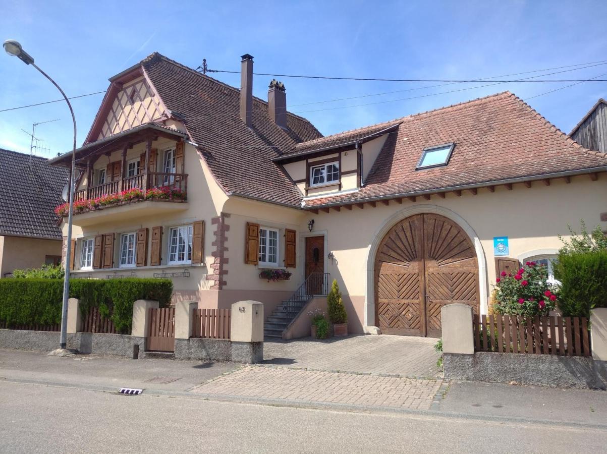 Gites Les Cocottes Zellwiller Esterno foto